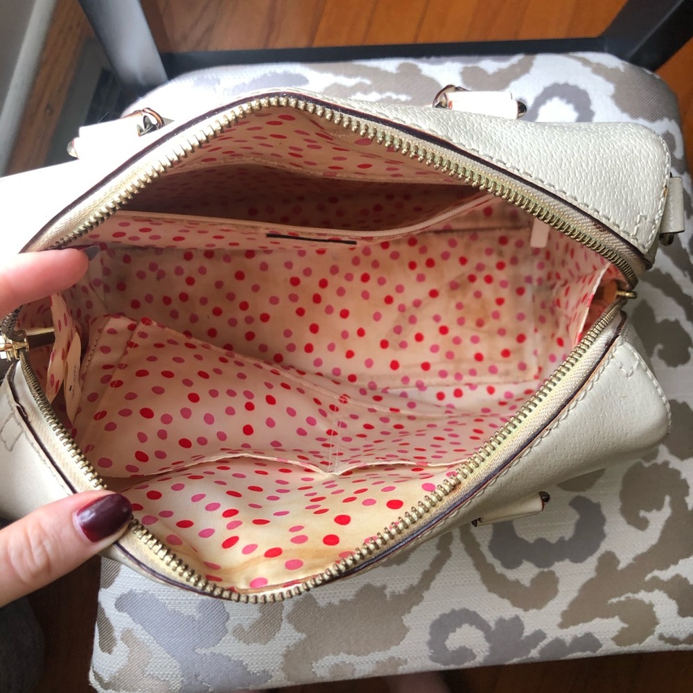 Kate Spade Cream Satchel - Picture 11 of 15